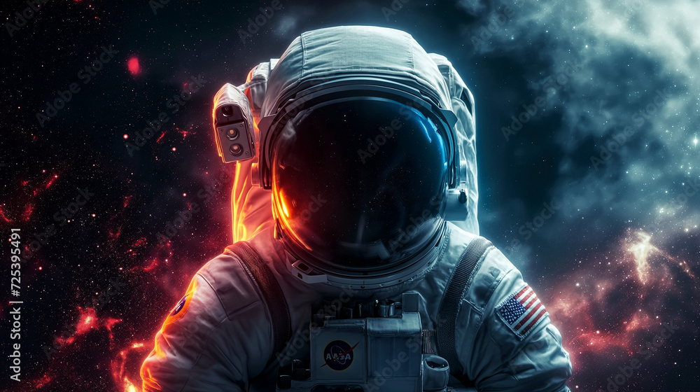 astronaut in space, Generative AI astronaut in space, Generative AI