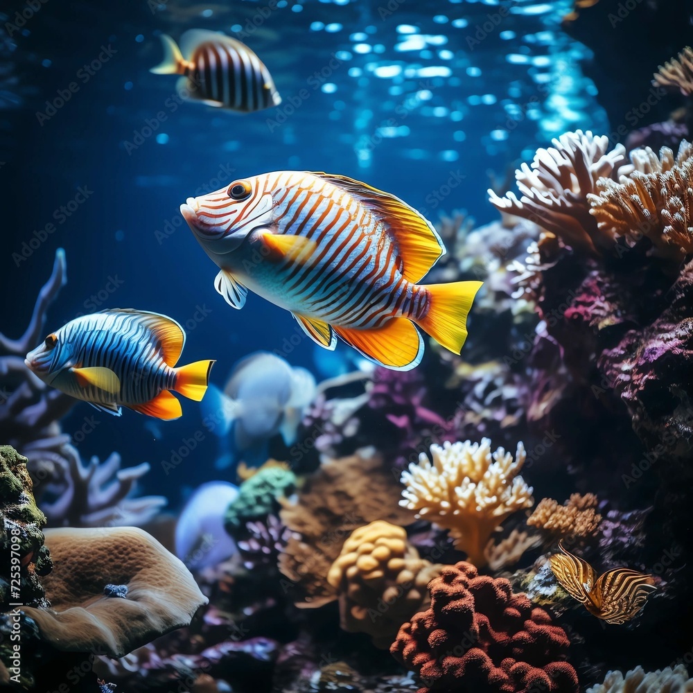 tropical coral reef tropical coral reef