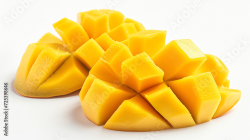 Sliced mango