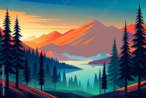 forest beautiful cartoon nature threes woodland rove
wood copse coppice taiga vector