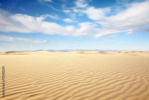 sand dunes eroding under strong desert winds