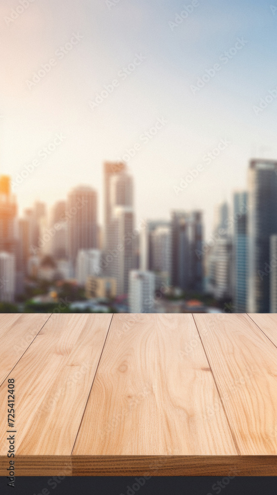 Wooden table bokeh city view background, empty wood desk tabletop counter surface product display mockup with blurry cityscape lights abstract backdrop presentation. Mock up, copy space . Wooden table bokeh city view background, empty wood desk tabletop counter surface product display mockup with blurry cityscape lights abstract backdrop presentation. Mock up, copy space .