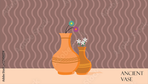 Illustration of a  Antique Bottle of Wine