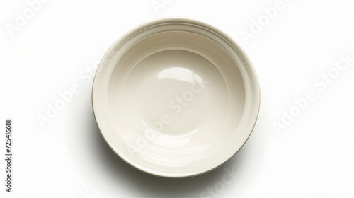 White Bowl on White Table