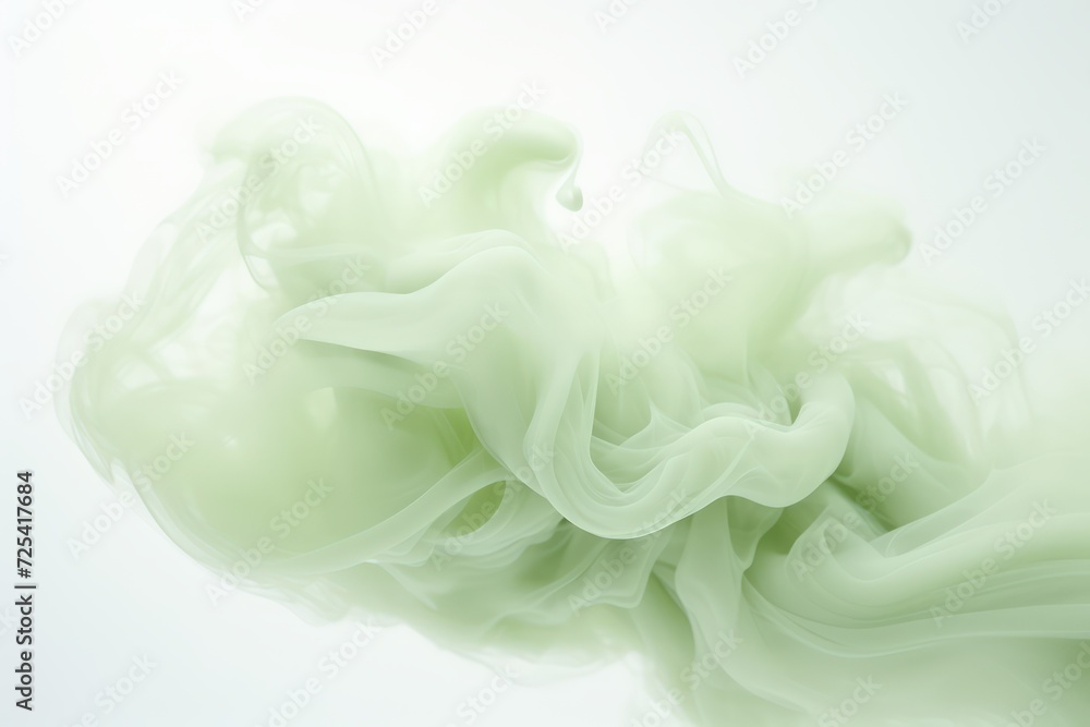 Fototapeta premium Abstract blue smoke on white background. cloud, a soft Smoke cloudy texture background.
