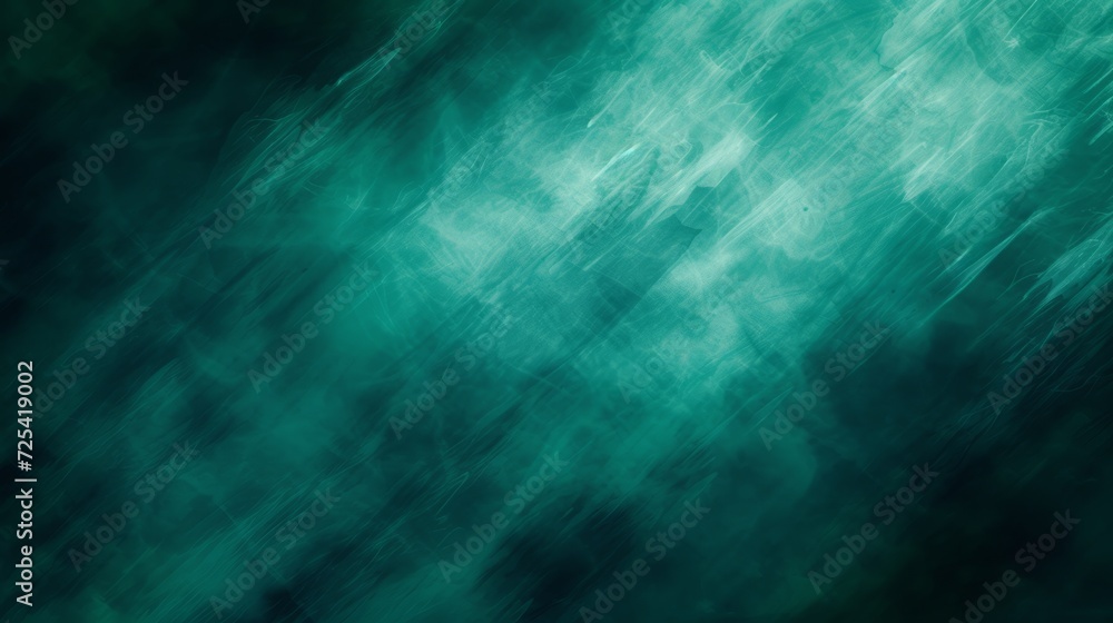 Black blue green abstract texture background. Color gradient. Poster