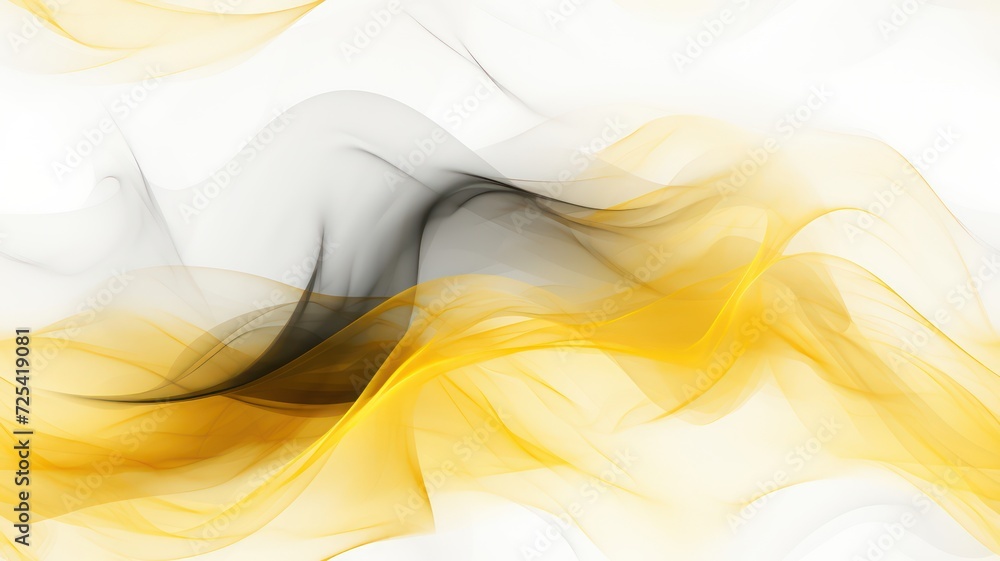 Abstract yellow and black smoke on white background. cloud, a soft Smoke cloudy wave texture background. Abstract yellow and black smoke on white background. cloud, a soft Smoke cloudy wave texture background.
