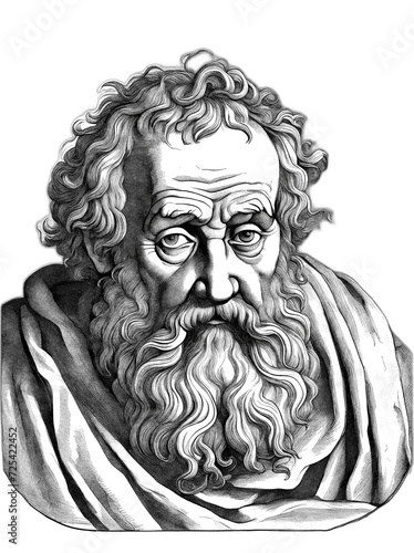 Portrait Diogenes the Cynics, generative AI