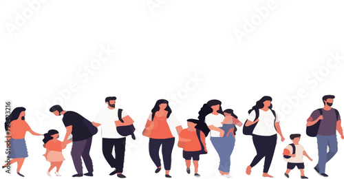 Group of different people joined the happiness. The choice of the elderly, people of color and different people. Social diversity, relationships, human resources, a large family group.