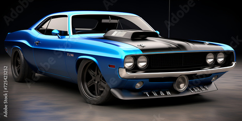 A blue muscle car with the word camaro,Camaro, high-performance vehicle, sports car, American muscle, automotive design, Camaro logo, powerful engine, 