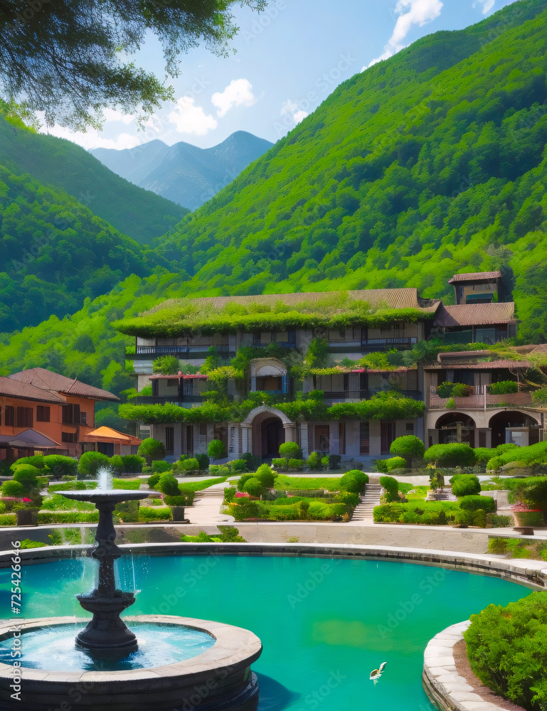 Naklejka premium garden