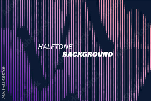 Abstract dot hal tone background. Modern halftone texture wallpaper. 