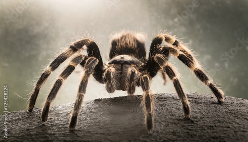 Giant tarantula spider, isolated, animal, zoom in