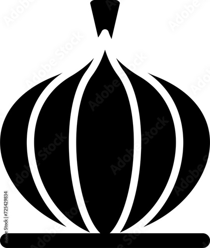 Onion Vector Icon photo