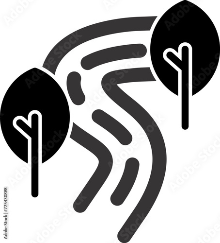 River Vector Icon