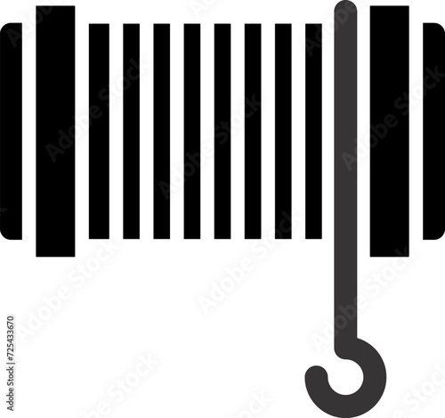 Cable Pulling Rope Vector Icon