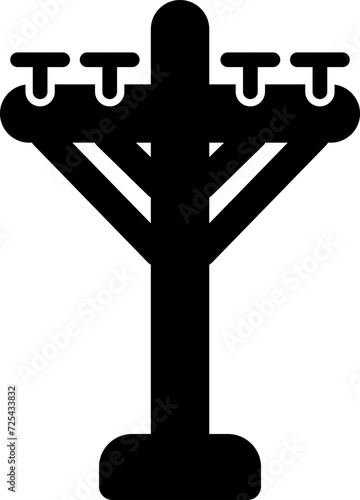 Electric Pole Vector Icon