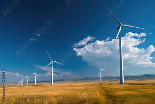 a lot of wind turbines, alternative energy sources, wind energy, modern energy, environmental protection, ecology