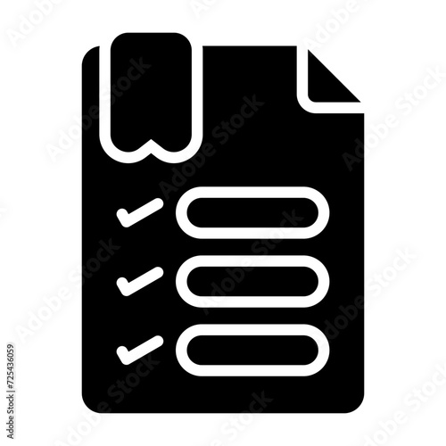 List Vector Icon