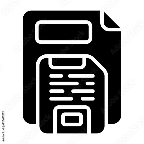 Save Button Vector Icon