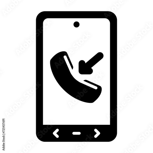Incoming Call Vector Icon