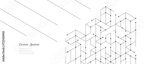 幾何学 抽象 建築 テクノロジー ビジネス 背景