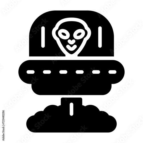 Spaceship Vector Icon