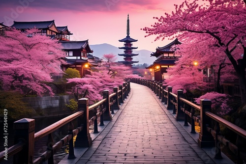 Autumnal Splendor at Mount Fuji in Japan