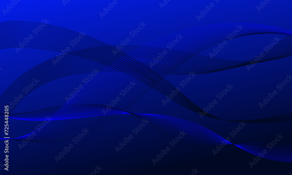 blue wave curves with smooth gradient abstract background blue wave curves with smooth gradient abstract background