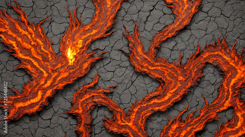 Transform your screen into a mesmerizing lava texture fire background with our AI platform.