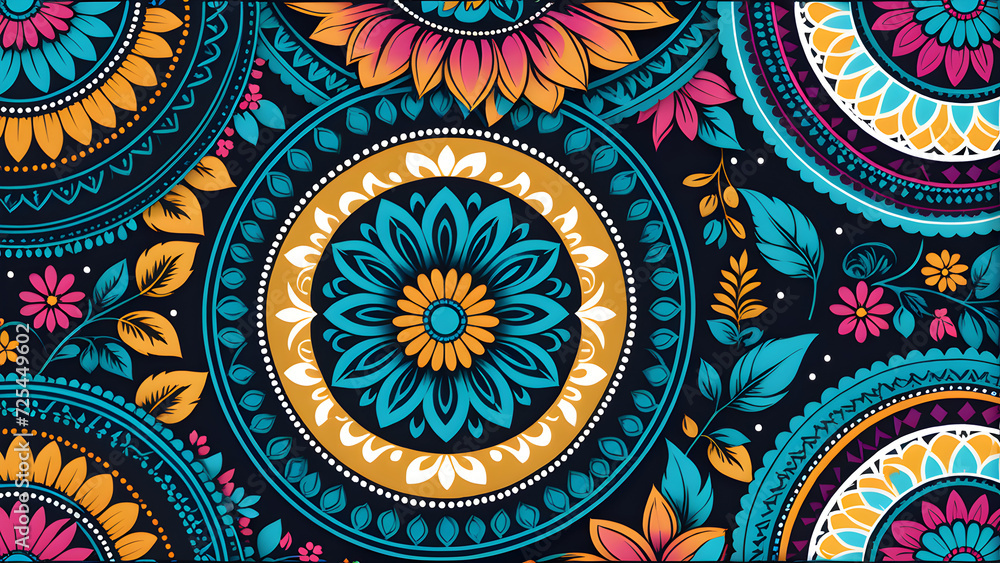bohemian design vector illustration background. simple style - great for textiles, banners, wallpapers, wrapping - vector design. wallpaper 