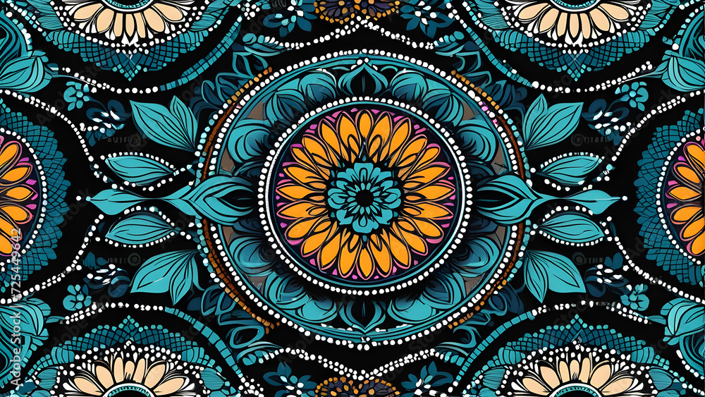 bohemian design vector illustration background. simple style - great for textiles, banners, wallpapers, wrapping - vector design. wallpaper 