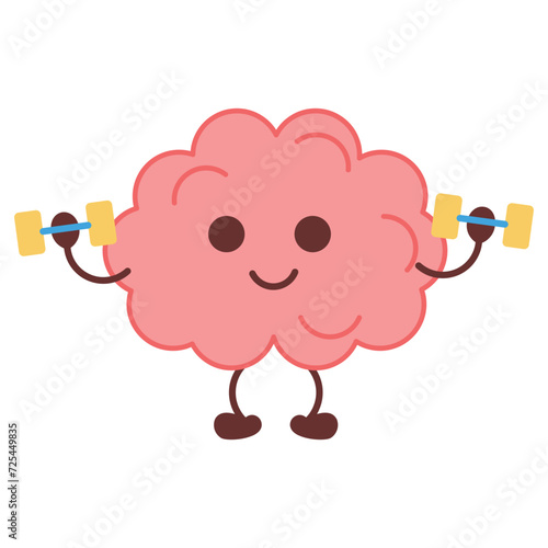 Brain Exercise Illustration