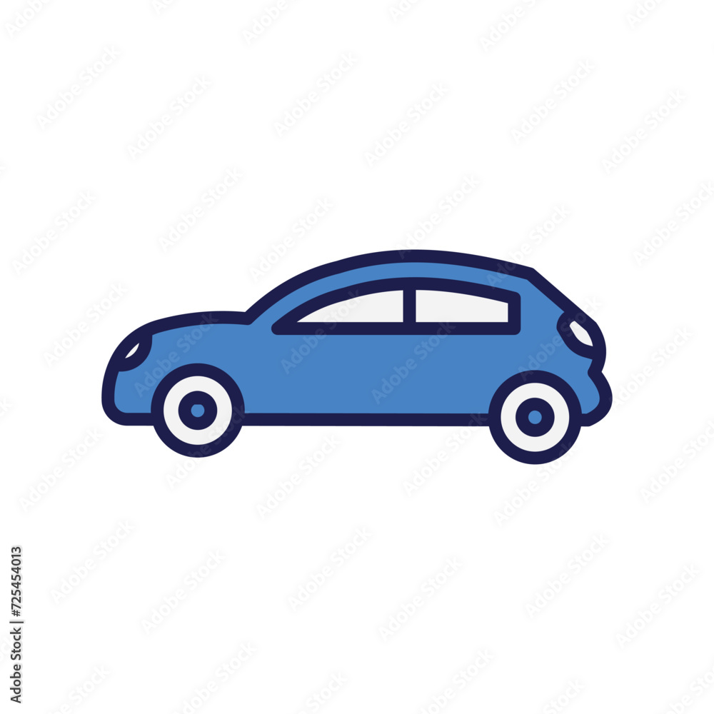 car icons vector stock illustration.