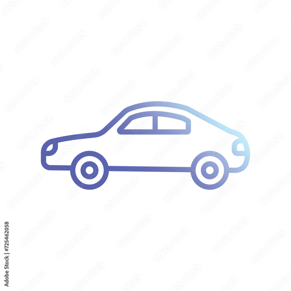 car icons vector stock illustration.