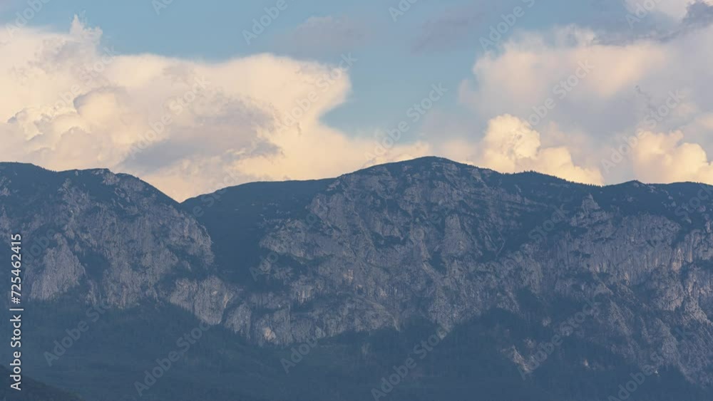Majestic cloud dance in the Austrian Alps Majestic cloud dance in the Austrian Alps
