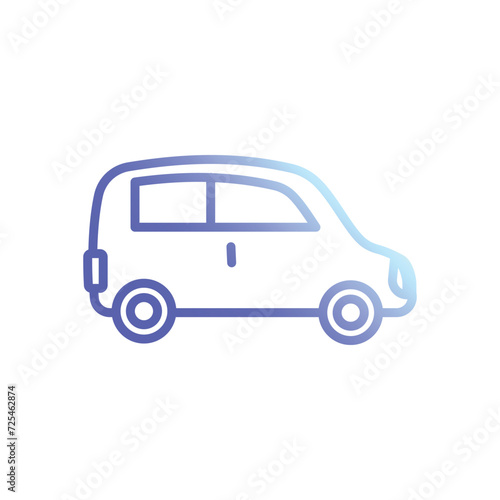 car icons vector stock illustration.