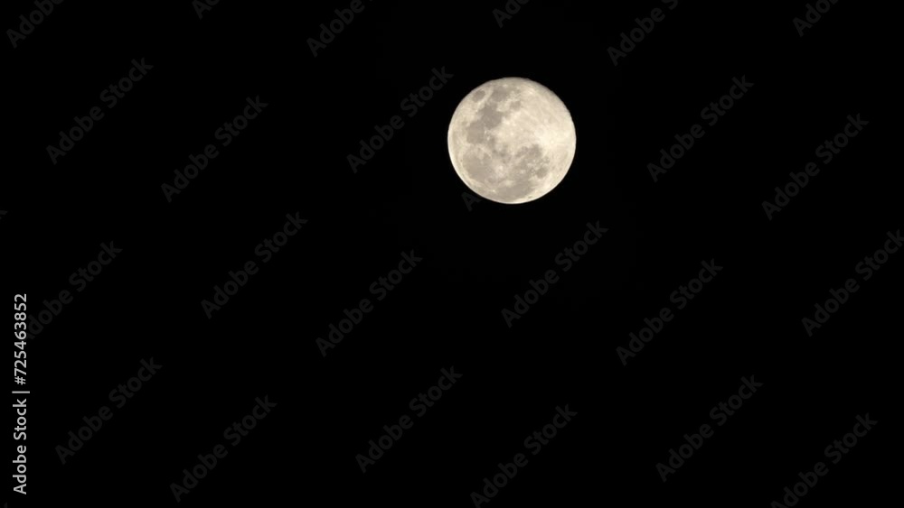 Full Moon timelapse , moving moon Full Moon timelapse , moving moon