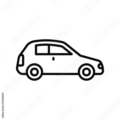 car icons vector stock illustration.