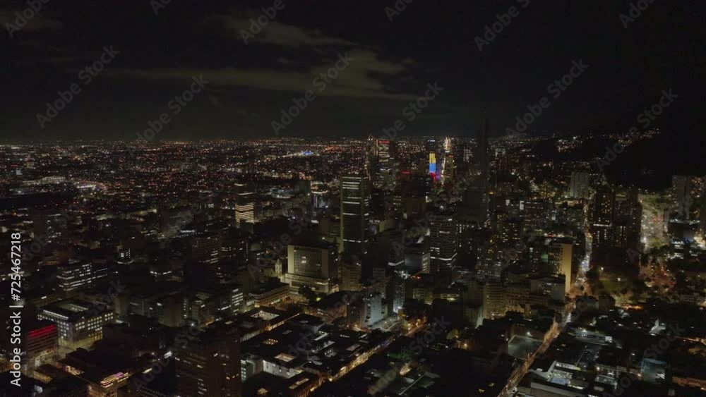 Kolumbien Bogotá Drohnenflug Hyperlapse Kolumbien Bogotá Drohnenflug Hyperlapse