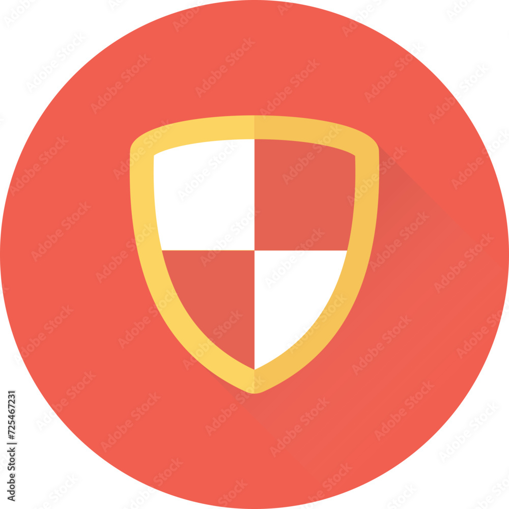 Obraz premium Shield Vector Icon 