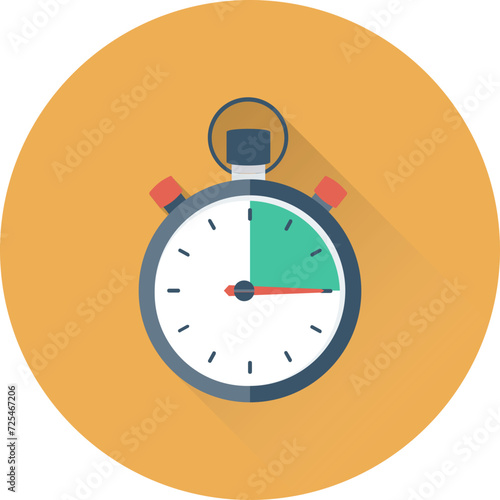 Stopwatch Vector Icon