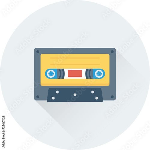 Cassette Vector Icon