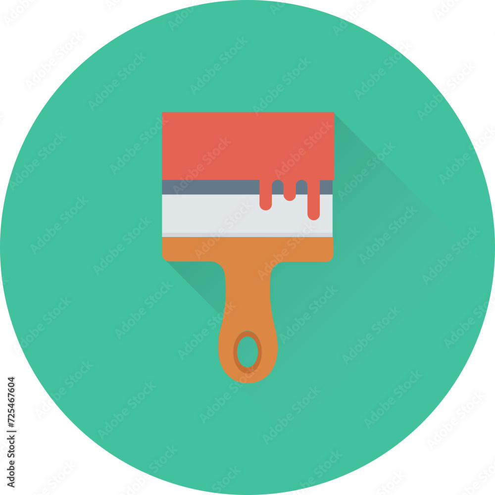 Paint Brush Vector Icon Paint Brush Vector Icon