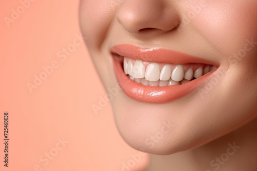 close up of a woman smiling