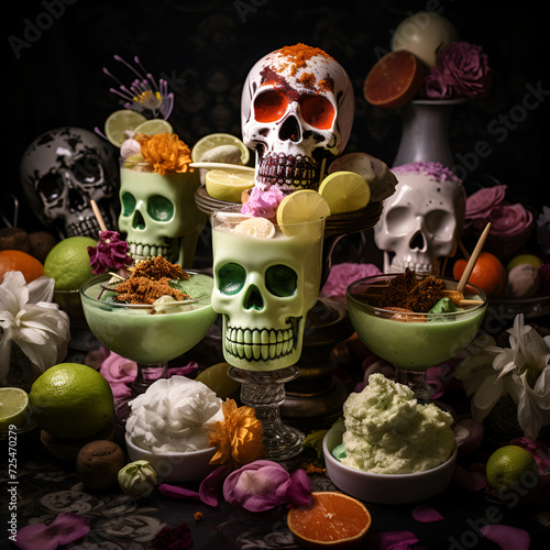 still life with sweets