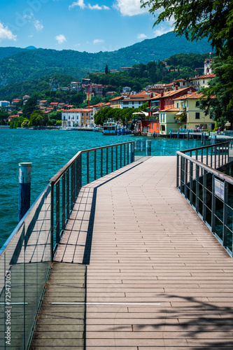 Lovere. Romantic town on the shores of Lake Iseo. © Nicola Simeoni