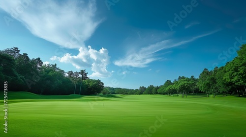 広大なゴルフ場のイメージ02 photo