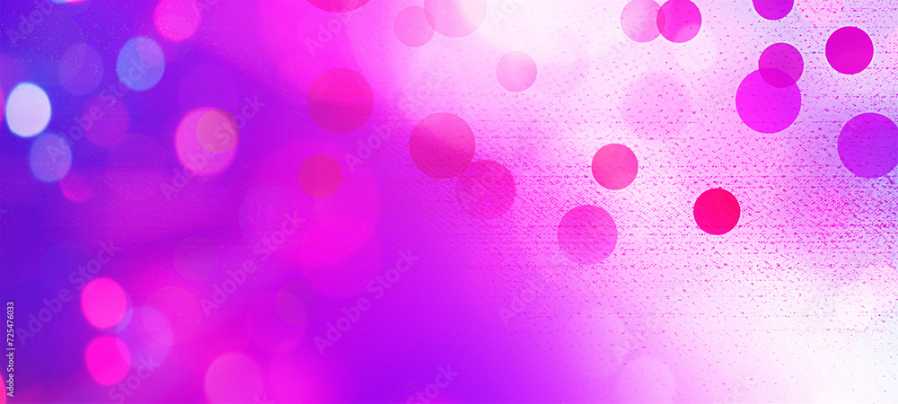 Pink widescreen bokeh background. Simple design backdrop for banners, posters, and various design works