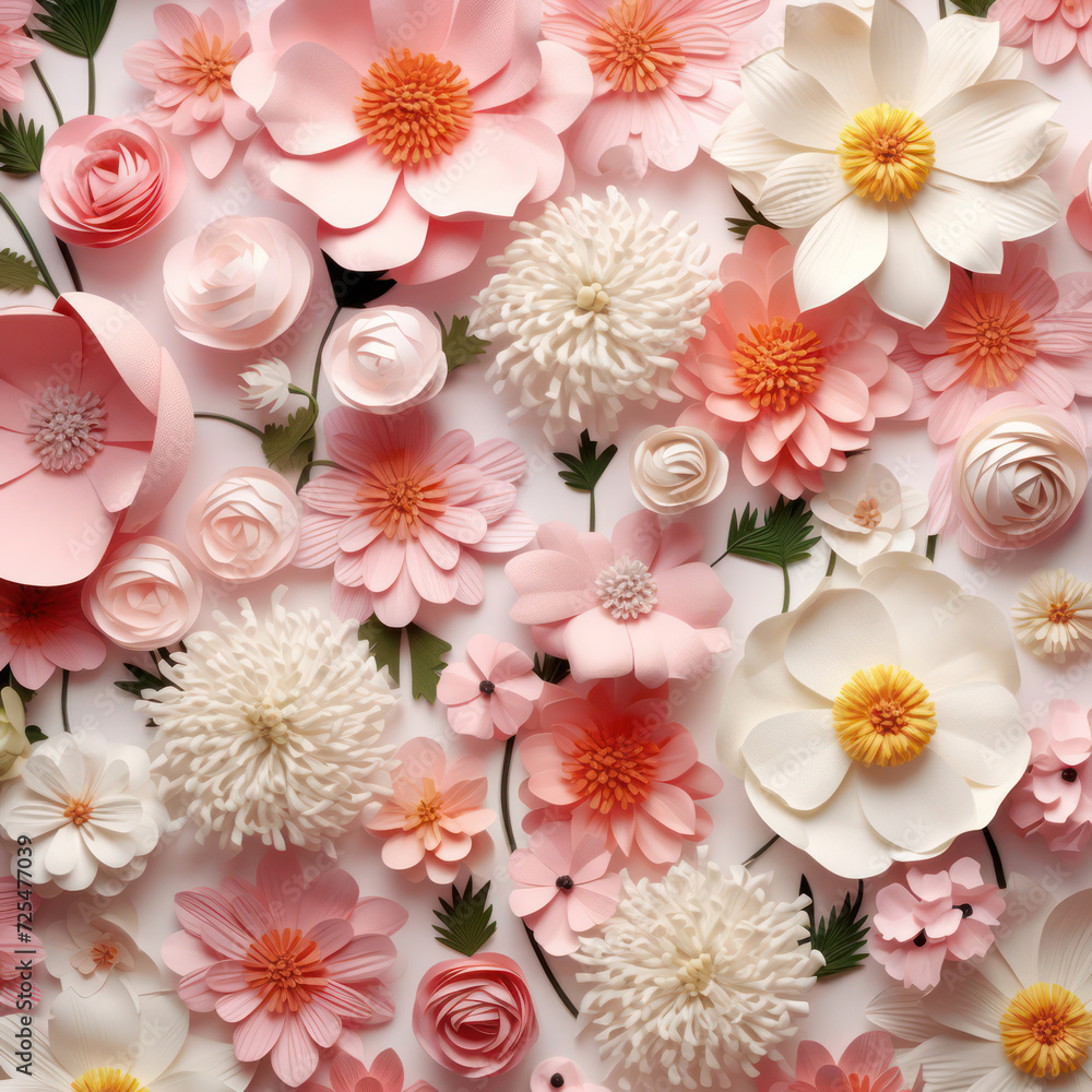 Decorative Floral Spring: A Love Blossom of Beauty Decorative Floral Spring: A Love Blossom of Beauty